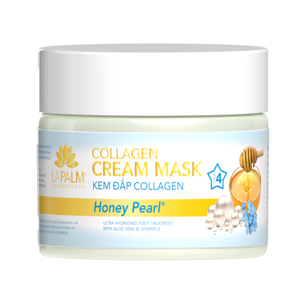 LA PALM Collagen Cream Mask “Honey Pearl” 12oz
