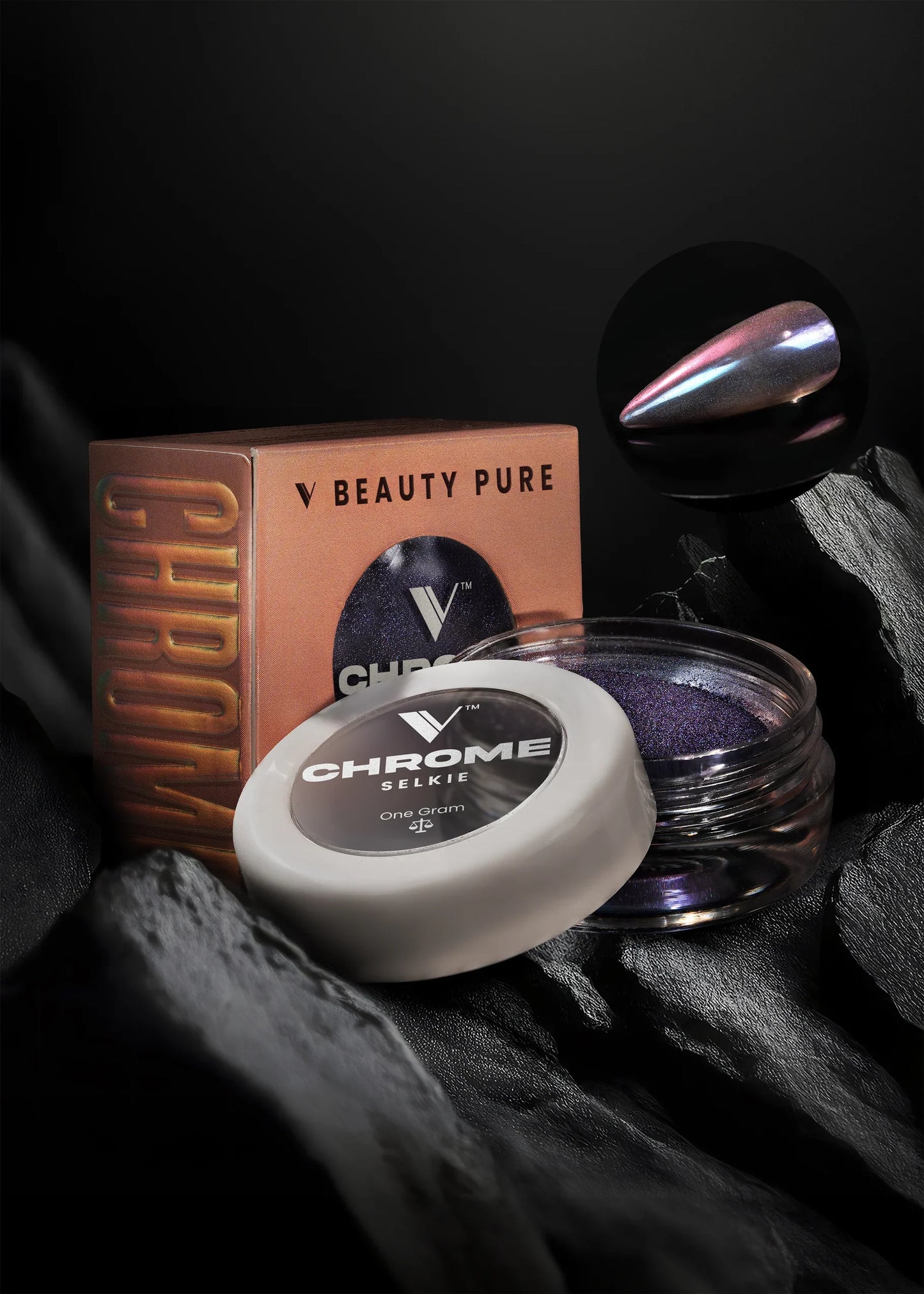 V Beauty Pure Chrome Powder - Selkie