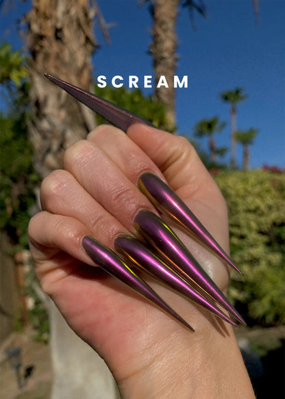 V Beauty Pure Chrome Powder - Scream