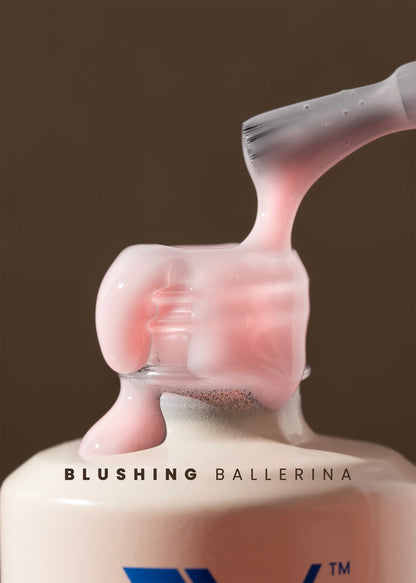 V BEAUTY PURE RUBBER BASE - BLUSHING BALLERINA