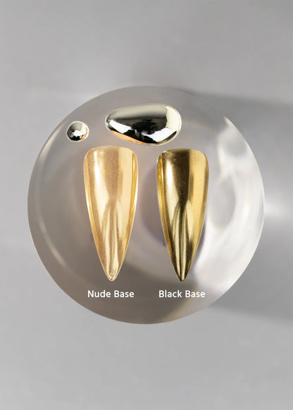 V BEAUTY PURE CHROME POWDER - GOLD