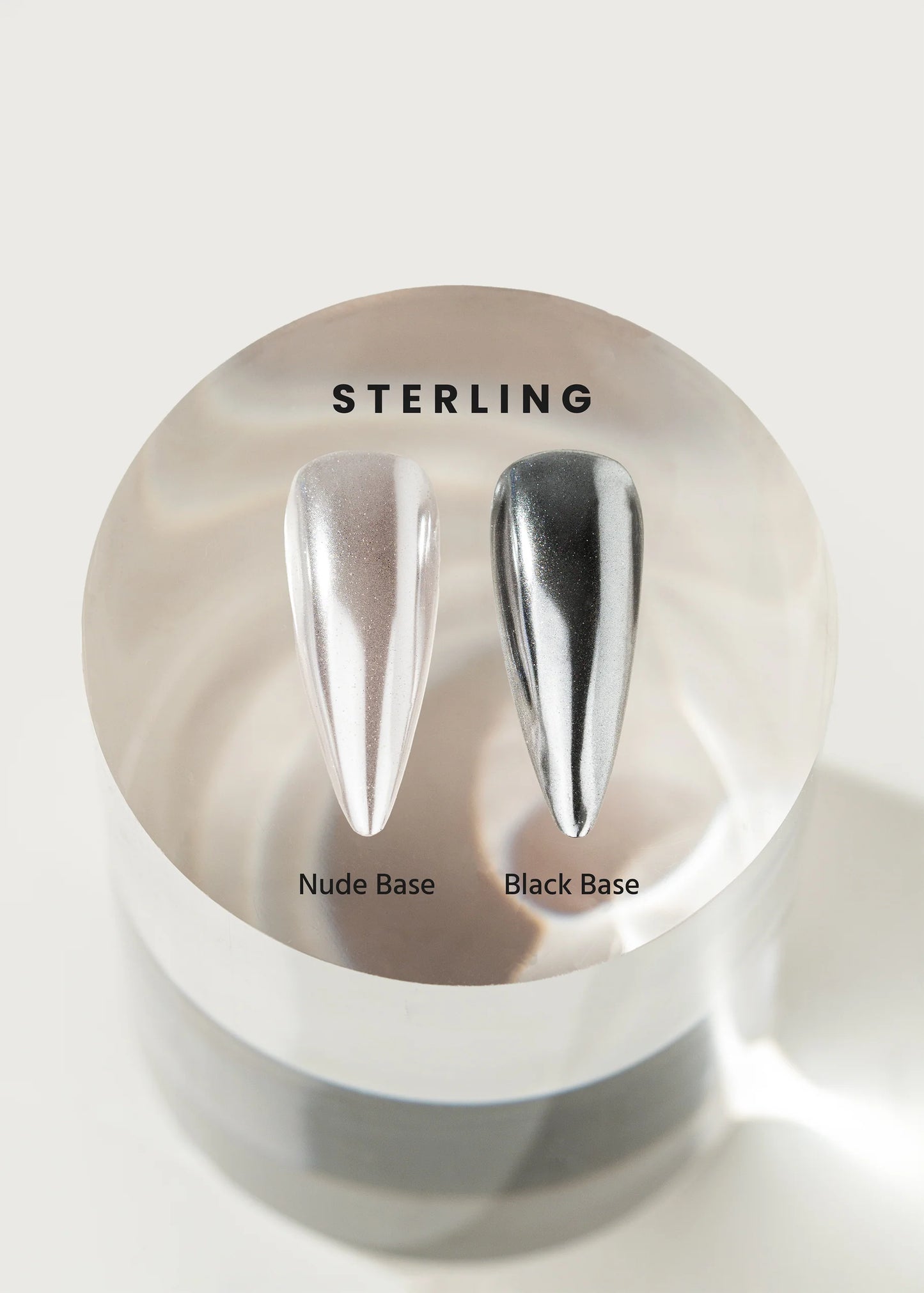 V BEAUTY PURE CHROME POWDER - STERLING