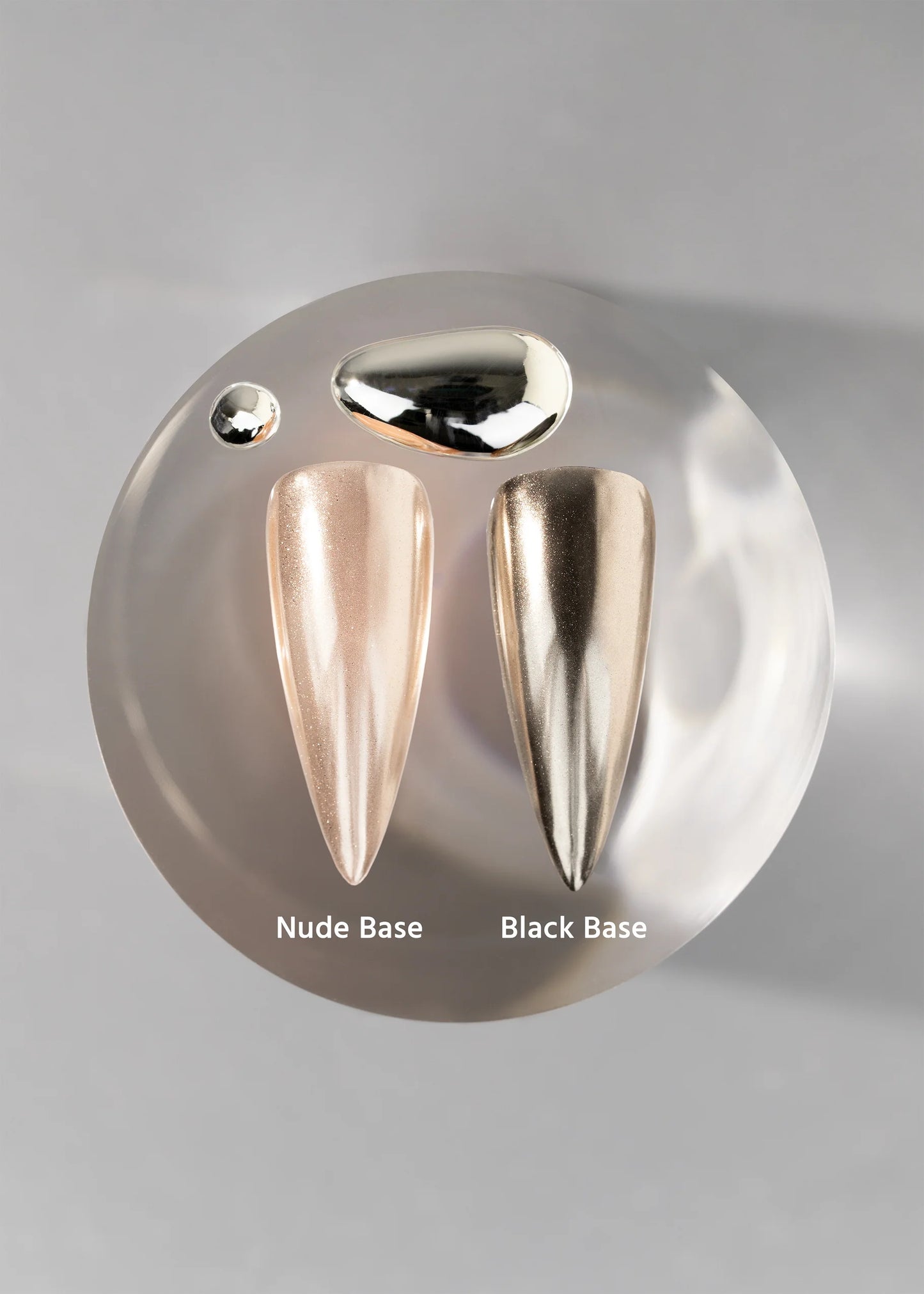 V BEAUTY PURE CHROME POWDER - WHITE GOLD