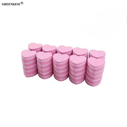 Heart Shaped Buffer 50 pk