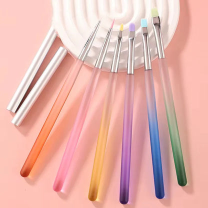 Colorful 6pc Brush Set