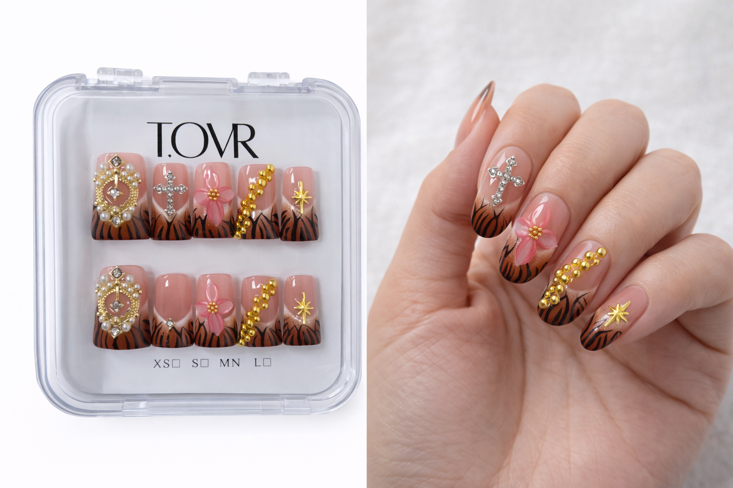 Take Over Hand Made Press On Nails (131-158)