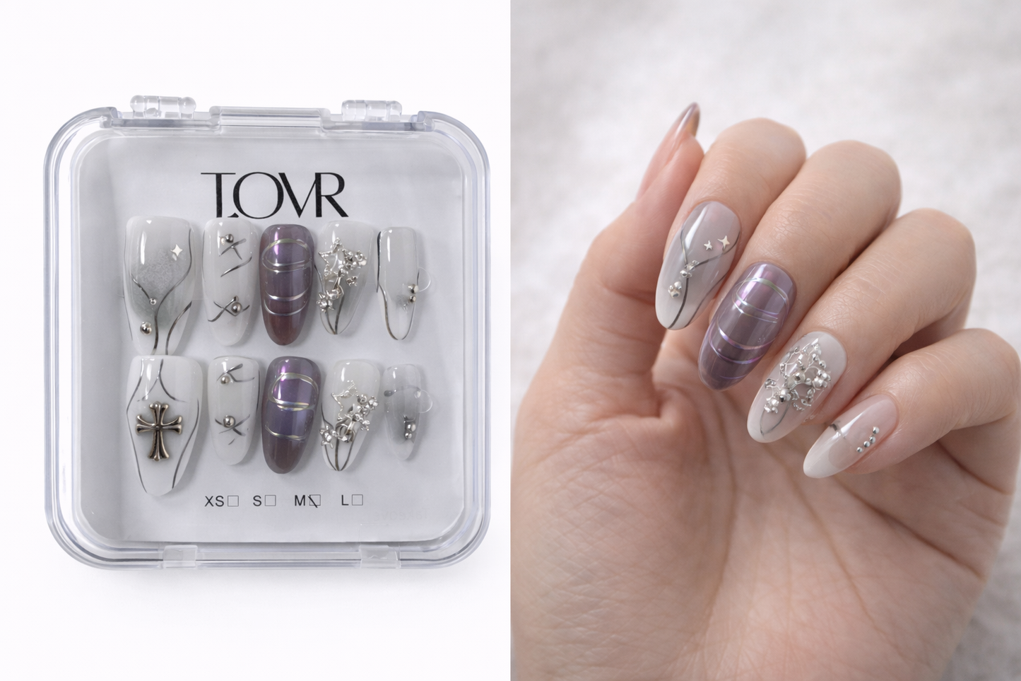 Take Over Hand Made Press On Nails (131-158)