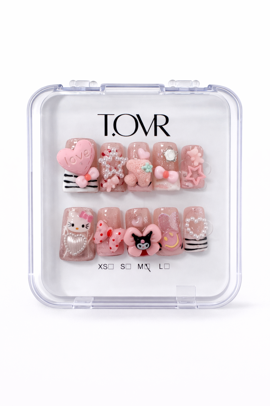 Take Over Hand Made Press On Nails (131-158)