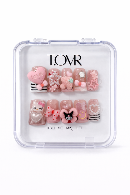 Take Over Hand Made Press On Nails (131-158)