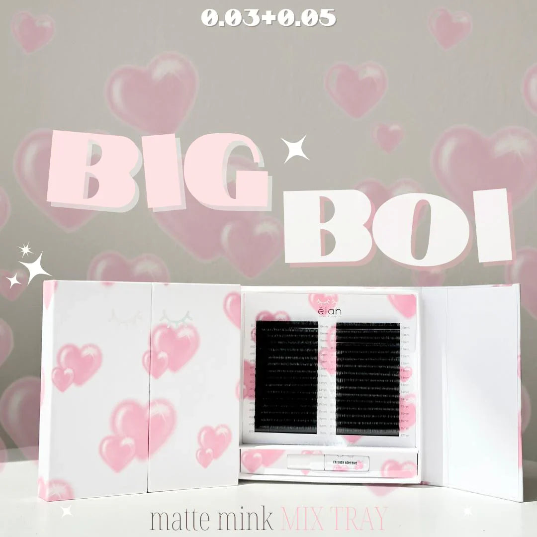elan BIG BOI 0.03+0.05 MATTE MINK mix tray