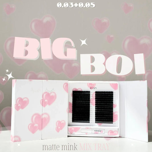 elan BIG BOI 0.03+0.05 MATTE MINK mix tray