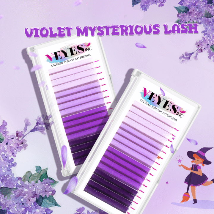 Veyes “Violet Mysterious “ Lash Extensions