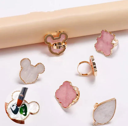 Art Stone Rings