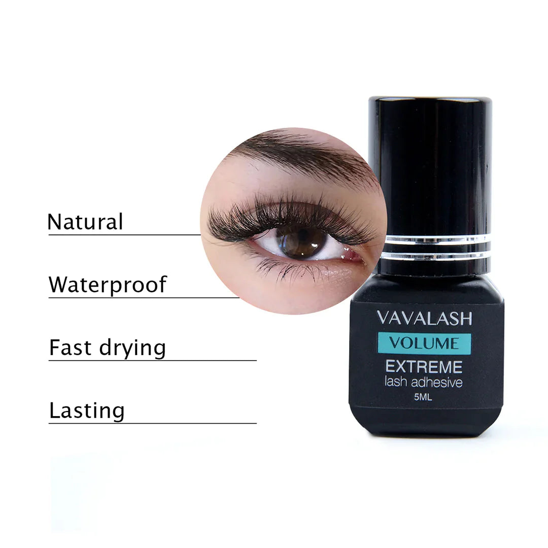 Vavalash "Volume Extreme" Eyelash Extension Adhesive 5ml / 0.5-1 sec