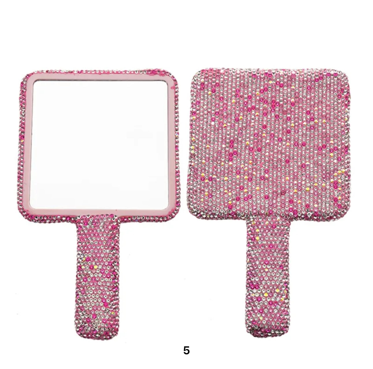 Diamond Handheld Mirror