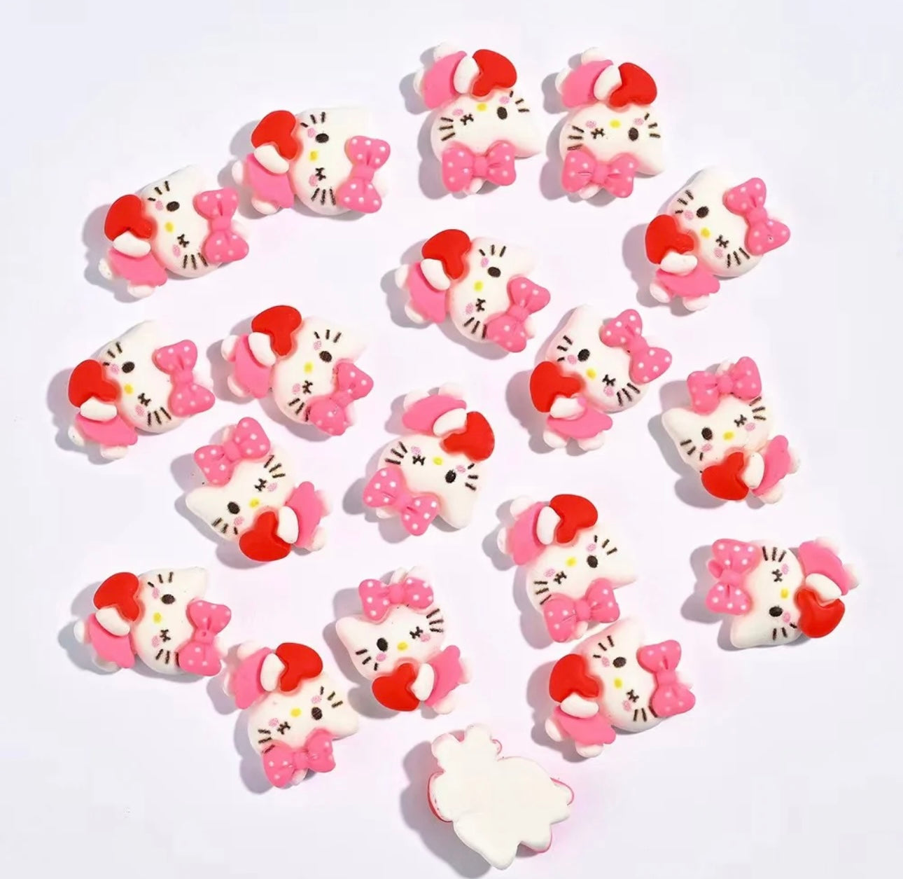 Hello Kitty Cupid Nail Charm 2pc