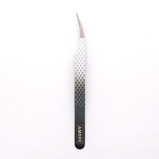 Amorie Fiber Tip - Dolphin Curved Tweezers (E06)