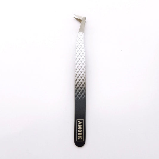 Amorie Fiber Tip -90 Degree Boot Tweezer (E04)