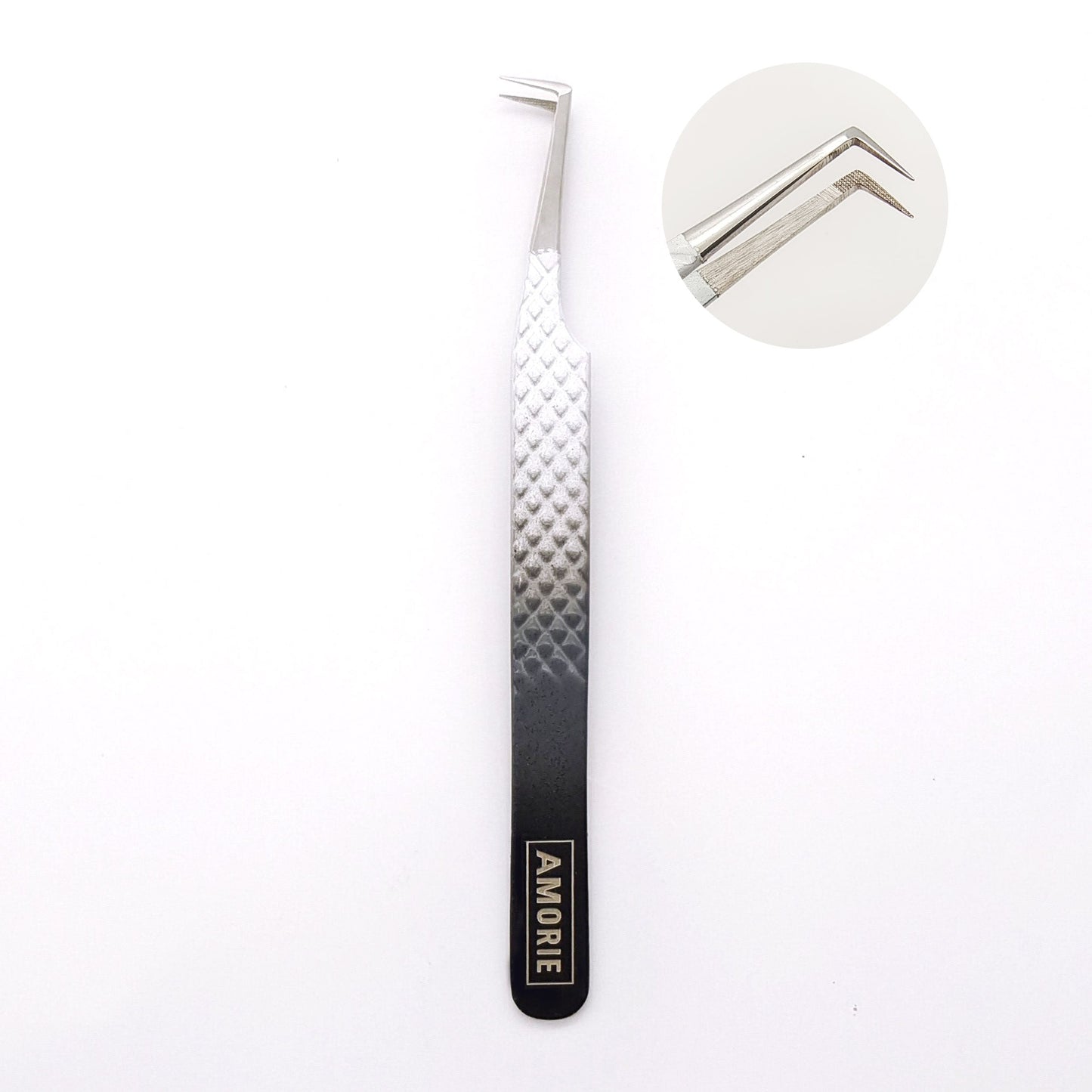 Amorie Fiber Tip Lash Extension Tweezers