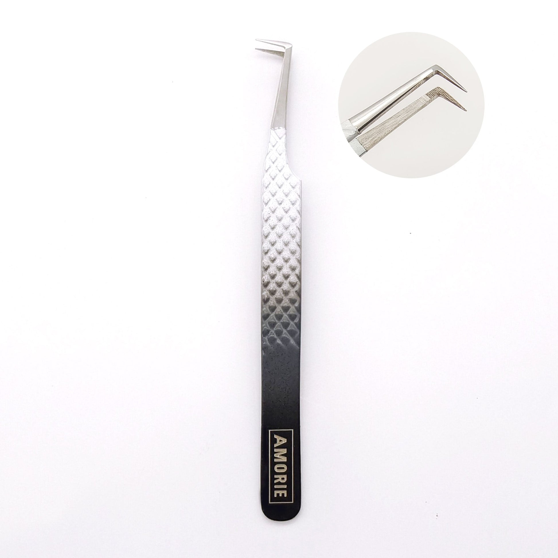 Amorie Fiber Tip Lash Extension Tweezers