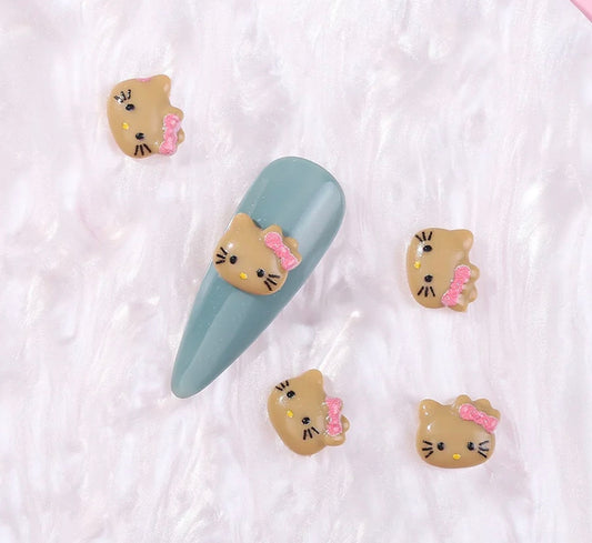 Brown Hello Kitty 5pc