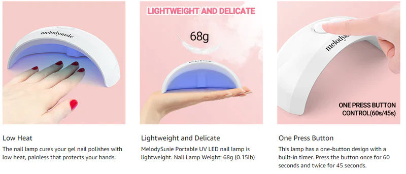 MelodySusie Aurora 1 (P-Art04) LED/UV Nail Lamp