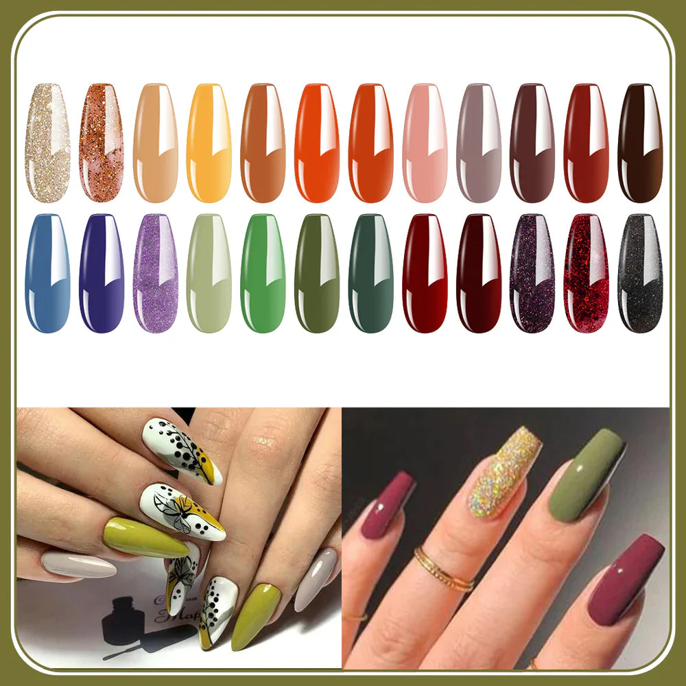 MelodySusie Twilight Forest 24+4 Gel Nail Polish