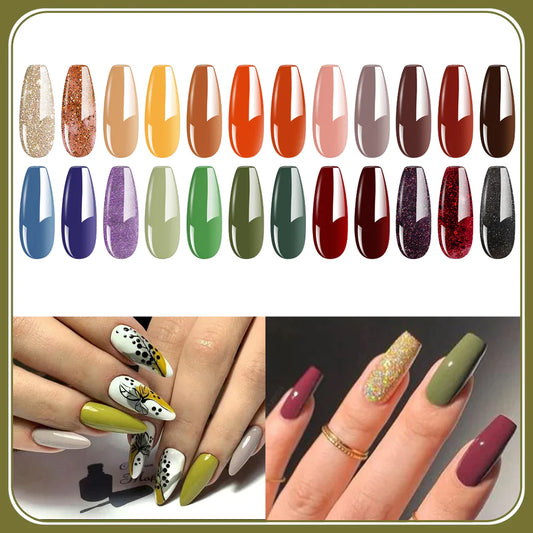 MelodySusie Twilight Forest 24+4 Gel Nail Polish