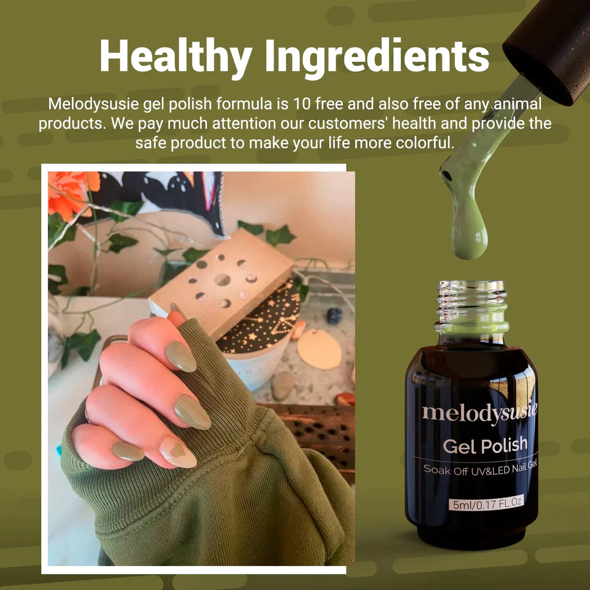 MelodySusie Twilight Forest 24+4 Gel Nail Polish