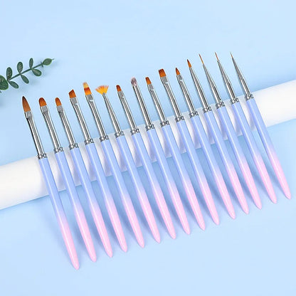 Luxury Art Brush Collection ct.15