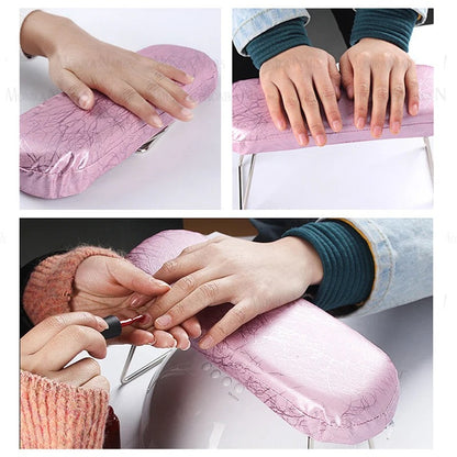 Arm Rest Marble Pink