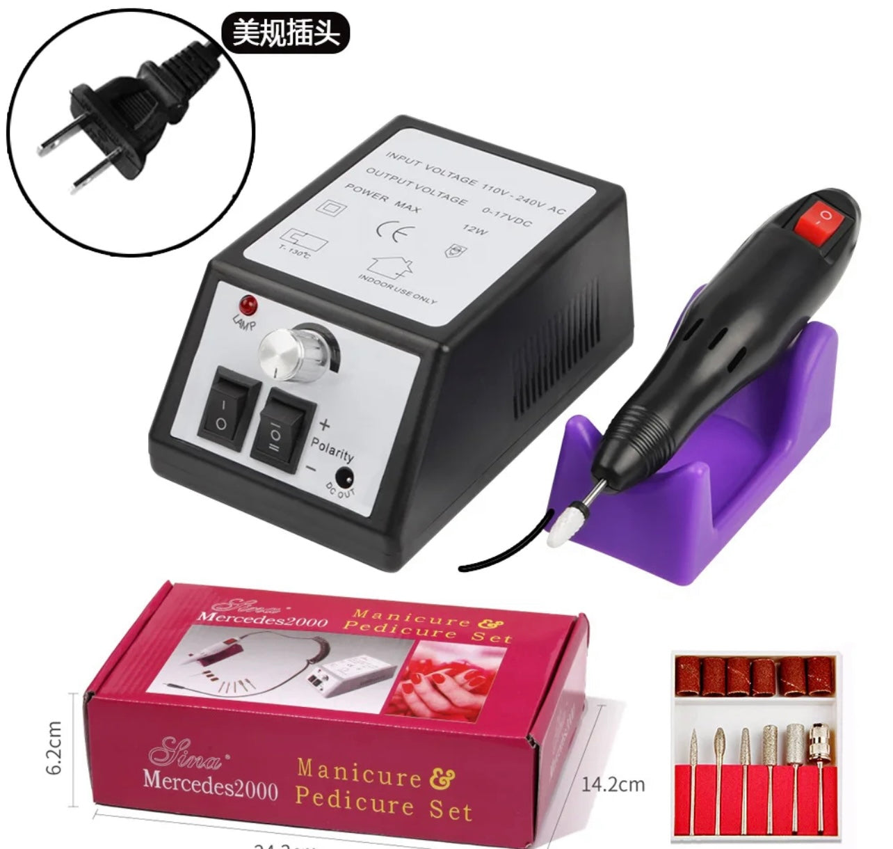 Mercedes 2000 Manicure Drill