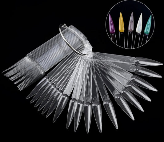 Nail Swatches 50pc - Stiletto