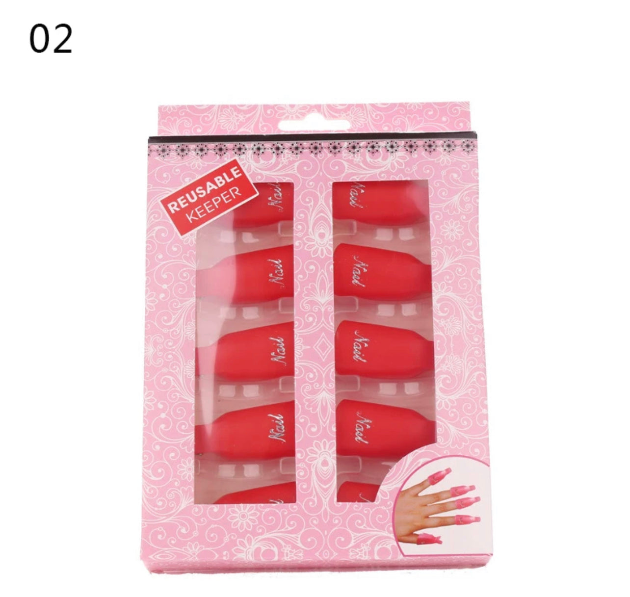 Nail Clip Soak Off Clips