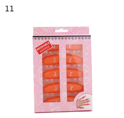 Nail Clip Soak Off Clips