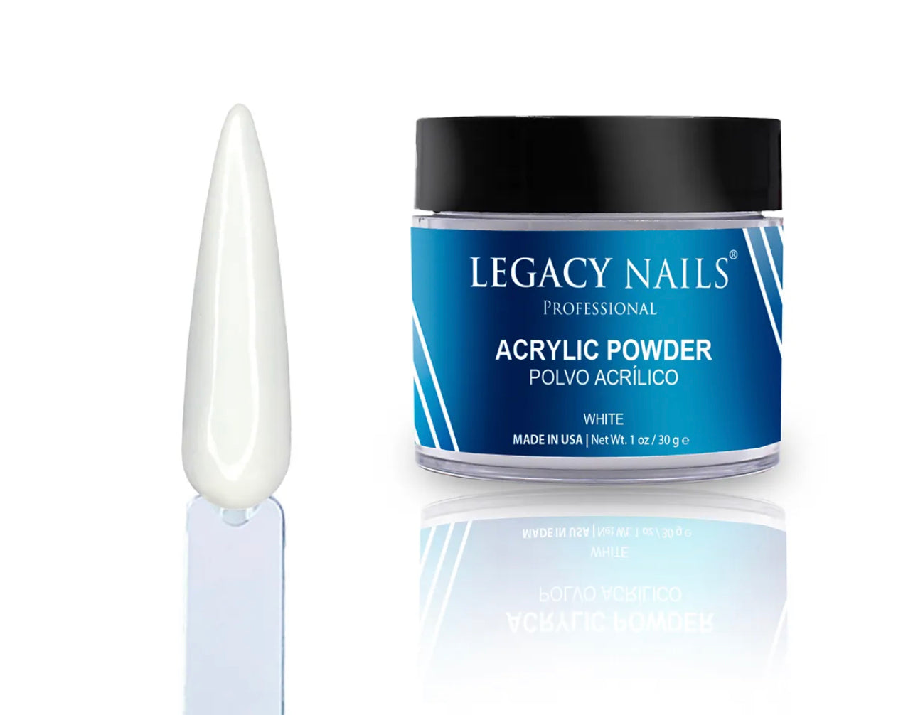 Legacy Nails White Acrylic Powder