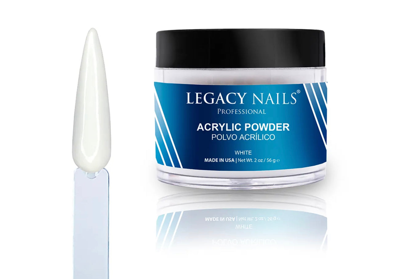 Legacy Nails White Acrylic Powder