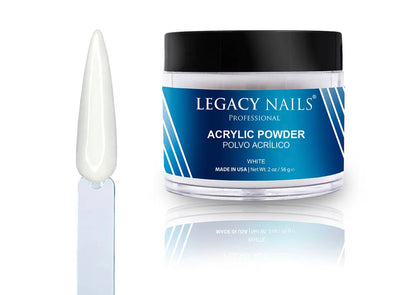 Legacy Nails White Acrylic Powder