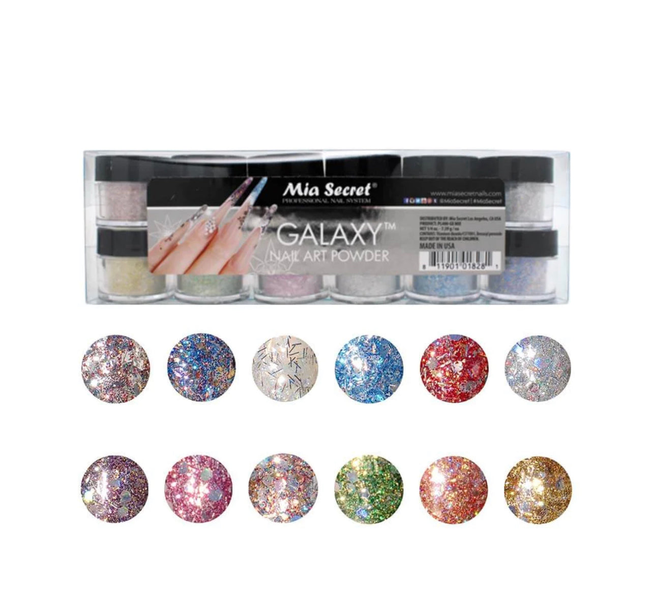 Mia Secret "GALAXY" Nail Art Powder