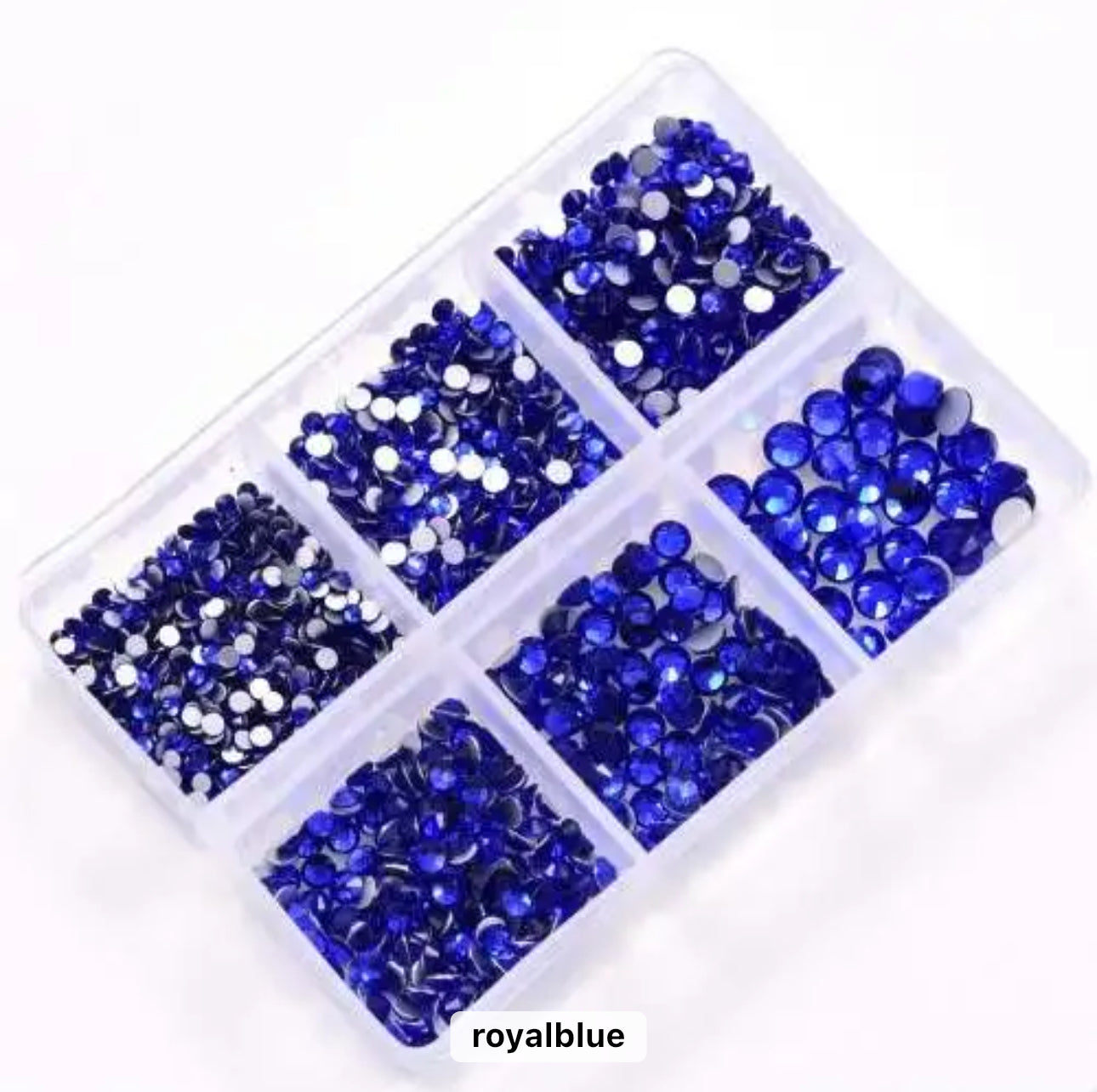 Flat Back Muti Size Nail Rhinestones