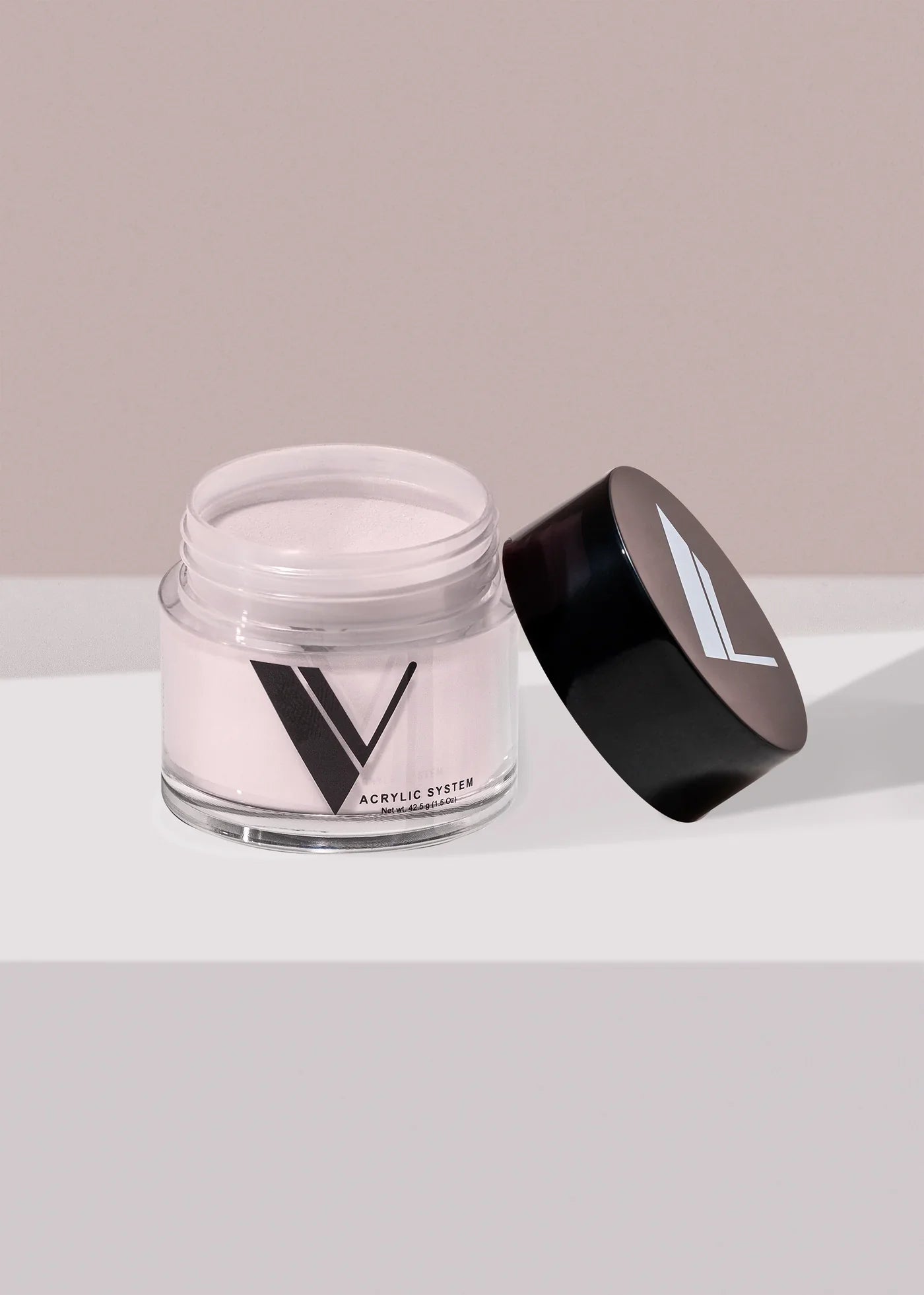 V Beauty Pure Acrylic Nail Powder- PLATINUM SILK 1.5oz