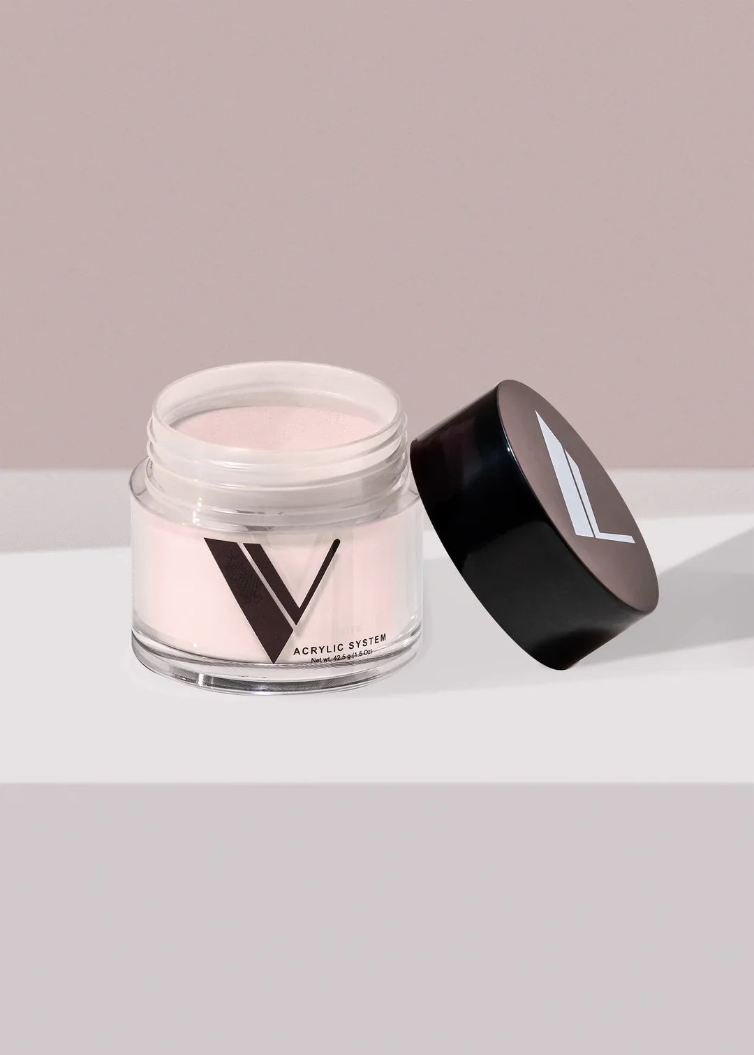 V Beauty Pure Acrylic Nail Powder- COTTON MOUTH 1.5oz