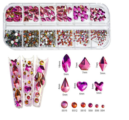 Flat Back Multi-Shaped Rhinestones