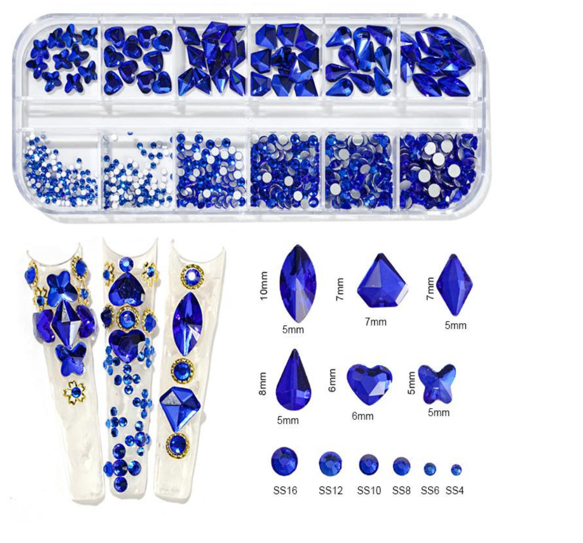 Flat Back Multi-Shaped Rhinestones