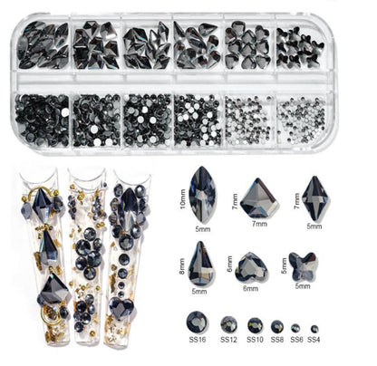 Flat Back Multi-Shaped Rhinestones