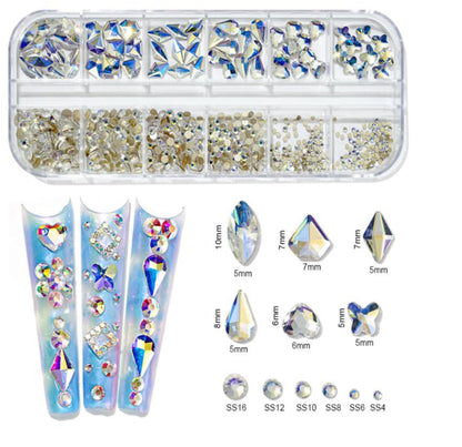 Flat Back Multi-Shaped Rhinestones
