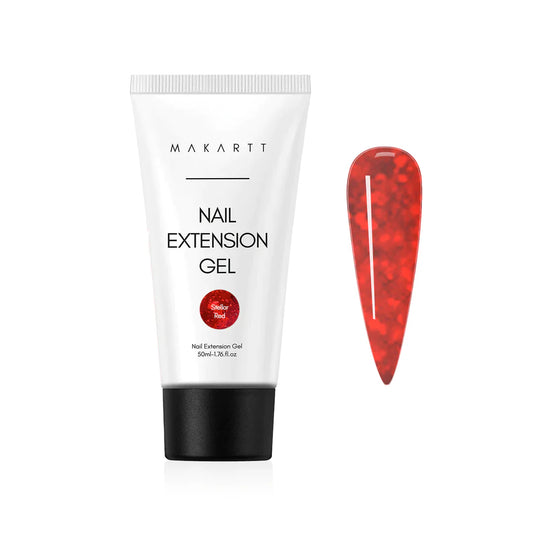 Makartt Nail Extension Gel 50ml "Stellar Red"