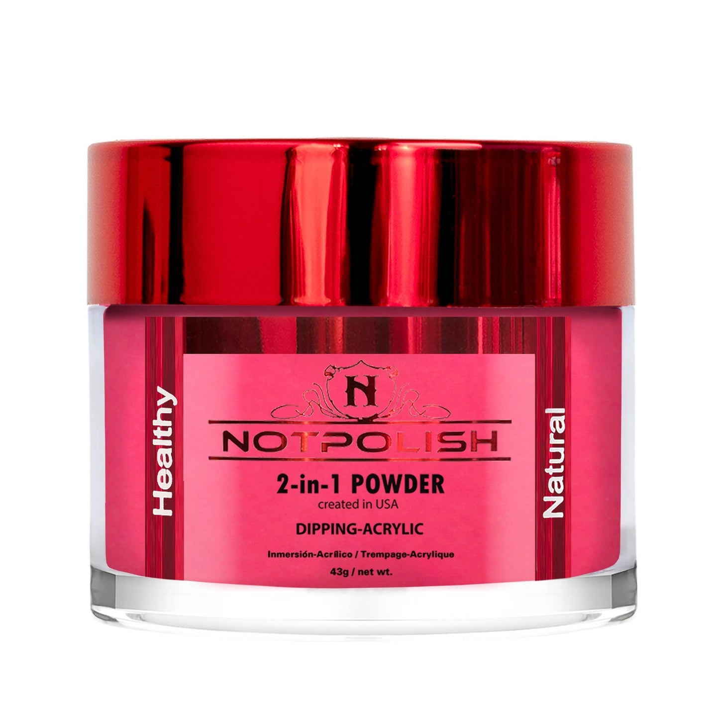 NOTPOLISH M123 - HIBISCUS SUNRISE POWDER