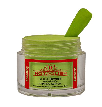 NOTPOLISH M69 GREEN ENVY POWDER