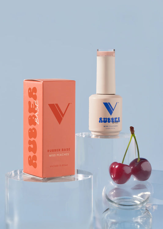 V BEAUTY PURE RUBBER BASE - MISS PEACHES